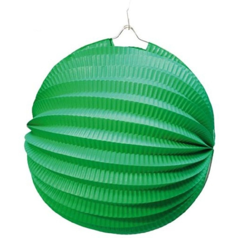 FAROL ESFERICO VERDE 20 CMS.