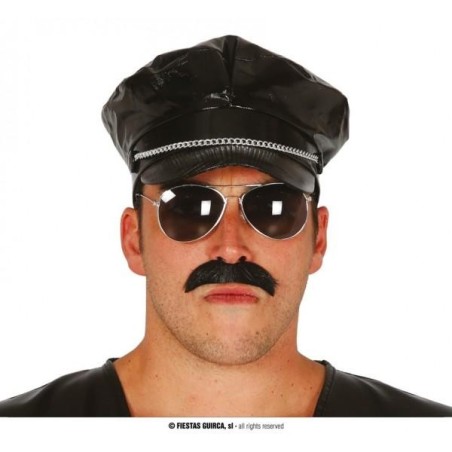 BIGOTE ADHESIVO NEGRO