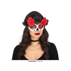 ANTIFAZ CATRINA CON FLORES