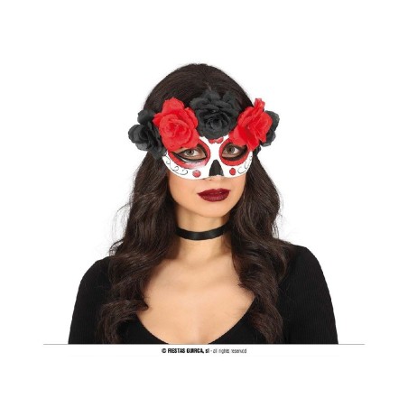 ANTIFAZ CATRINA CON FLORES