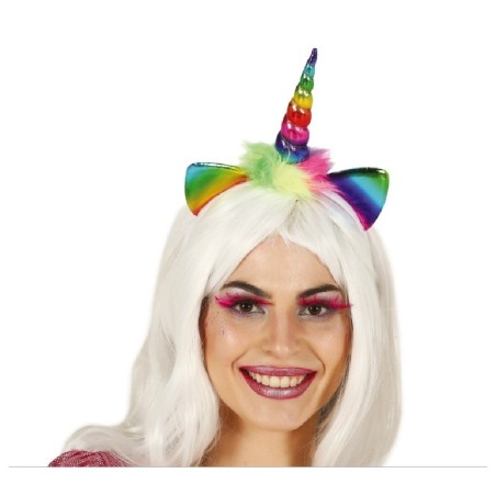 DIADEMA UNICORNIO MULTICOLOR
