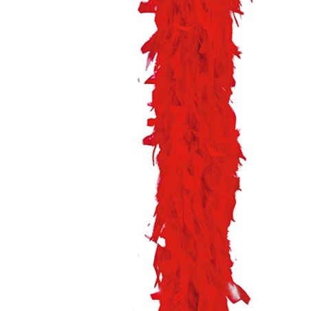 BOA PLUMA ROJA     1,80 MTS.(40 GRAMOS)