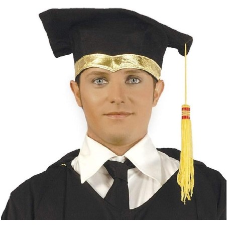 SOMBRERO BIRRETE GRADUADO ESTUDIANTE LUJ