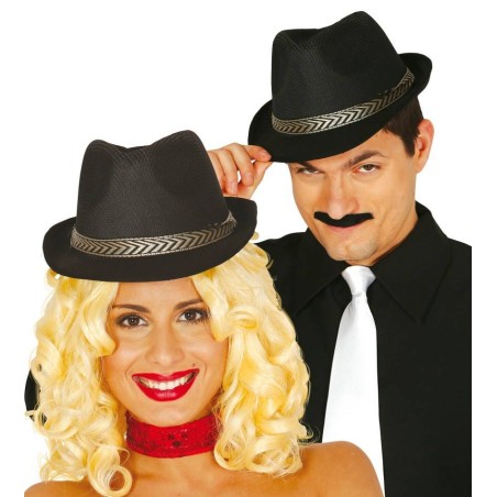 SOMBRERO MASCOTA NEGRO