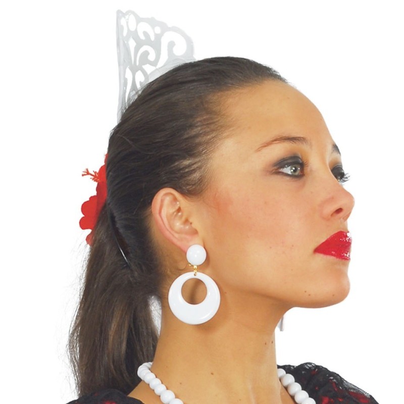 PEINETA ANDALUZA BLANCA