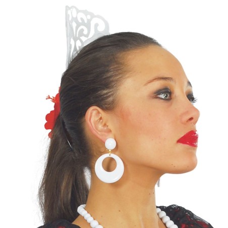 PEINETA ANDALUZA BLANCA