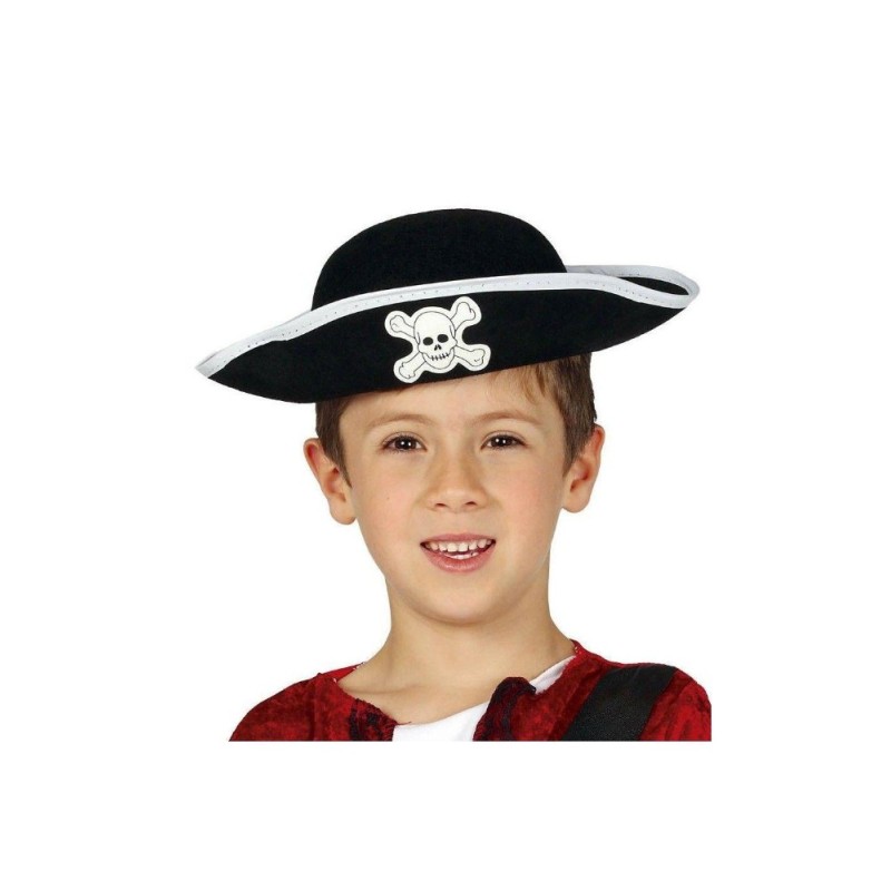 SOMBRERO FIELTRO PIRATA INFANTIL