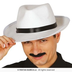 SOMBRERO GANSTER BLANCO 2