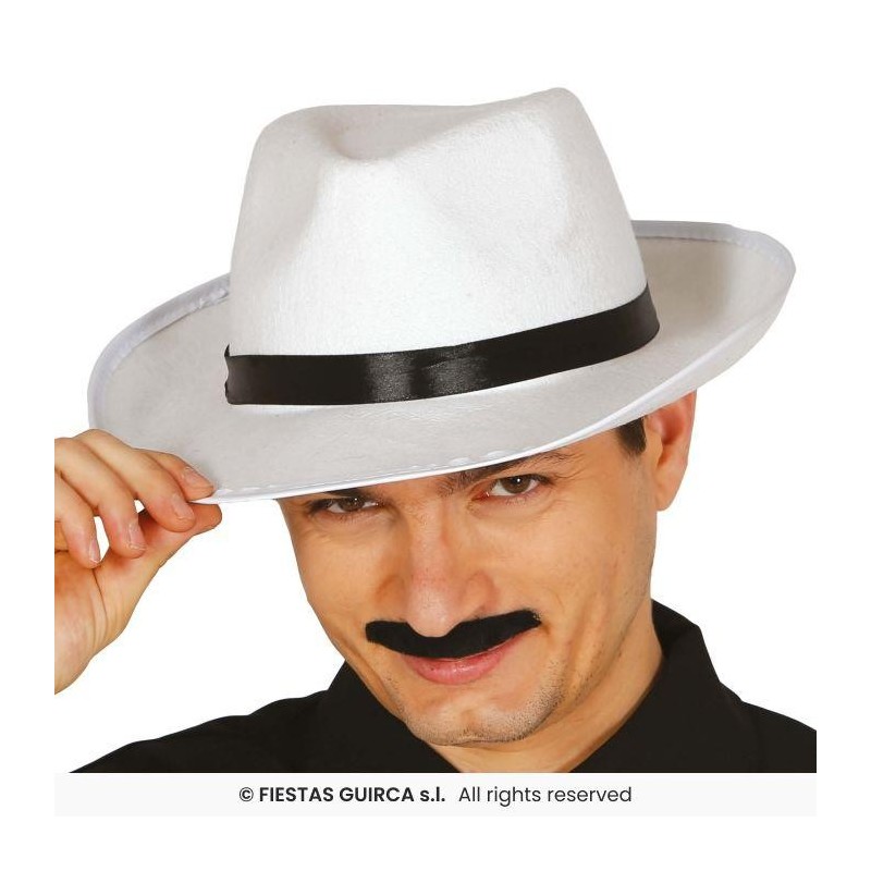 SOMBRERO GANSTER BLANCO