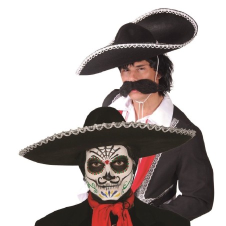 SOMBRERO MEXICANO FIELTRO 55CM