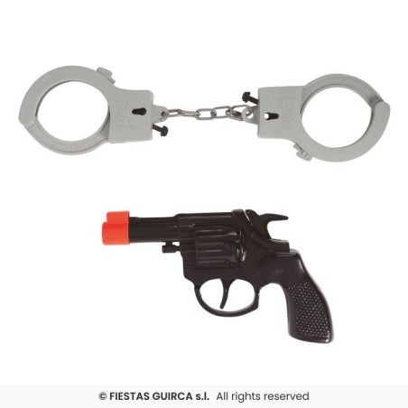 PISTOLA CON ESPOSAS