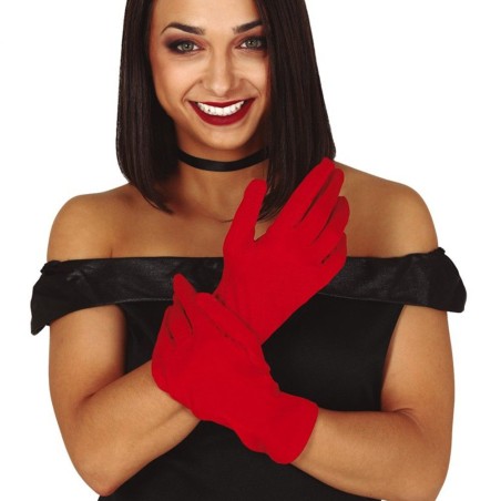 GUANTES ROJOS 22 CMS.
