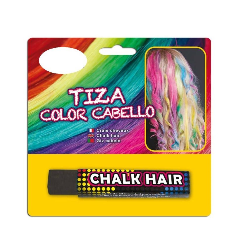 TIZA CABELLO NEGRO