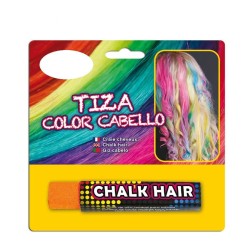 TIZA CABELLO NARANJA