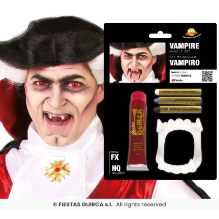 MAQUILLAJE VAMPIRO CON SANGRE 20ML