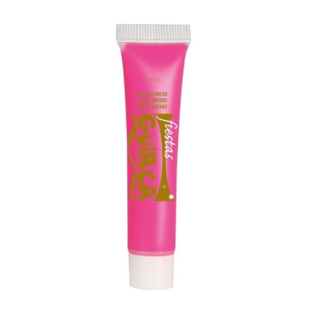 MAQUILLAJE EN TUBO DE CREMA ROSA NEON - 