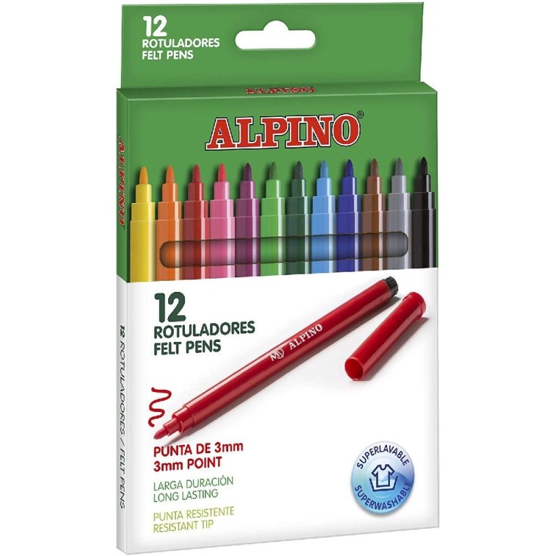 ROTULADORES ALPINO COLORES