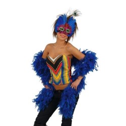 BOA PLUMAS AZUL 1,80 METROS 90 GR