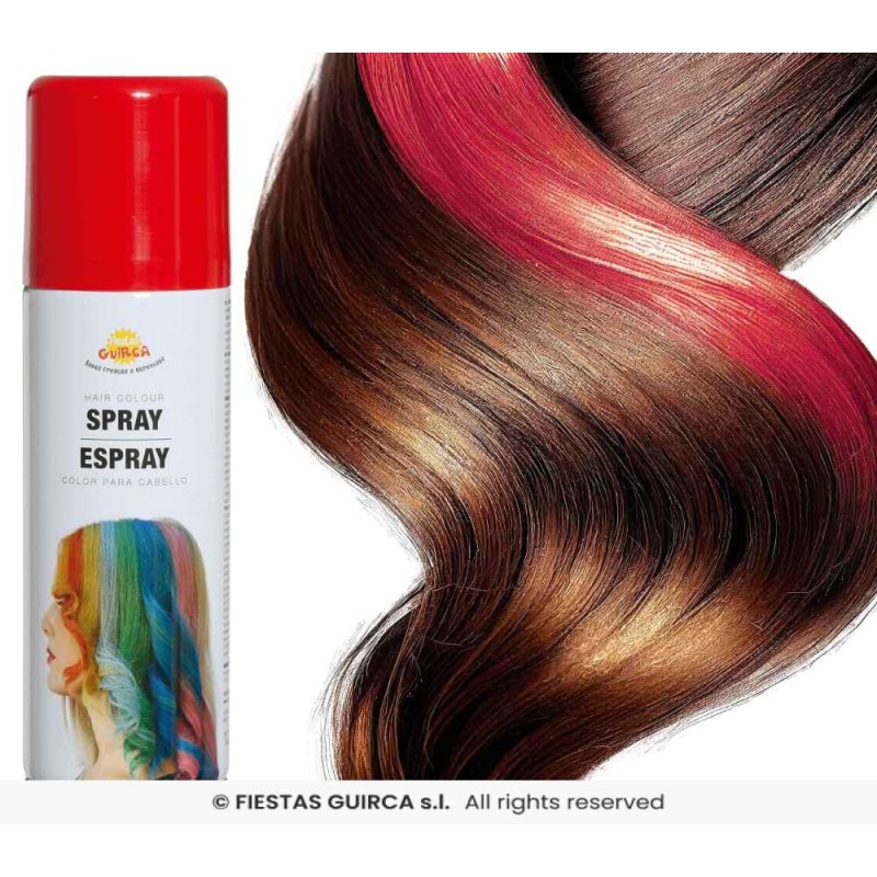 SPRAY PARA EL CABELLO ROJO 125ML