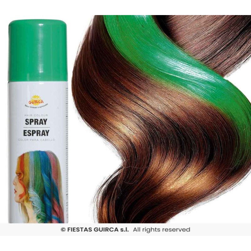 SPRAY PARA EL CABELLO VERDE 125ML