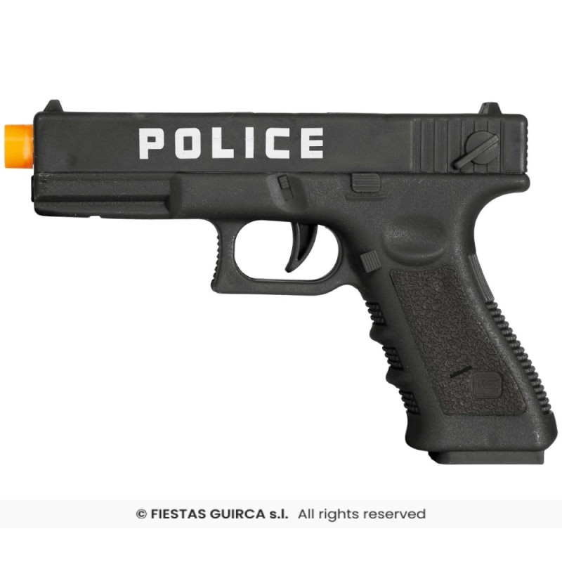 PISTOLA CON FUNDA, 20 CMS