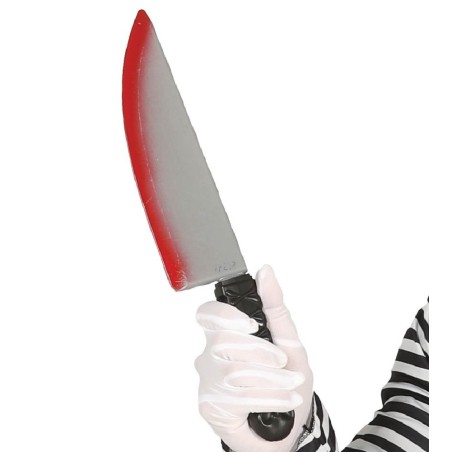CUCHILLO CON SANGRE 37 CMS