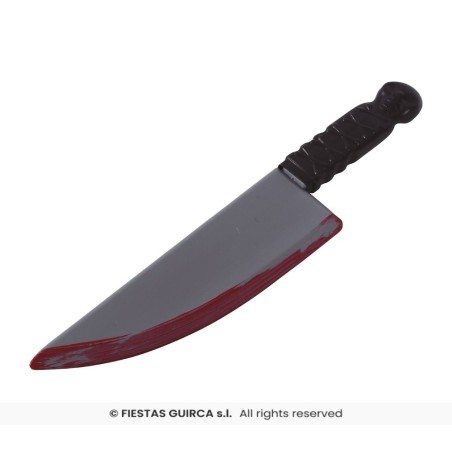 CUCHILLO CON SANGRE 37 CMS