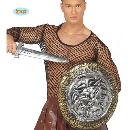 ESCUDO 44 CMS CON ESPADA 48 CMS, LEON