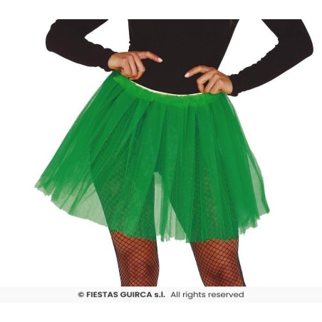 TUTU 40 CMS. VERDE OSCURO