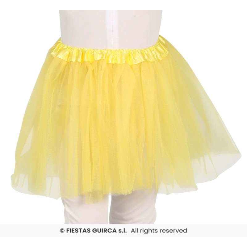 TUTU 30 CMS. INFANTIL AMARILLO