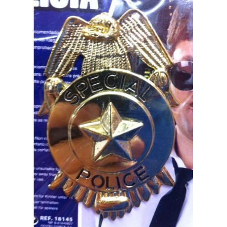 PLACA POLICIA ESPECIAL