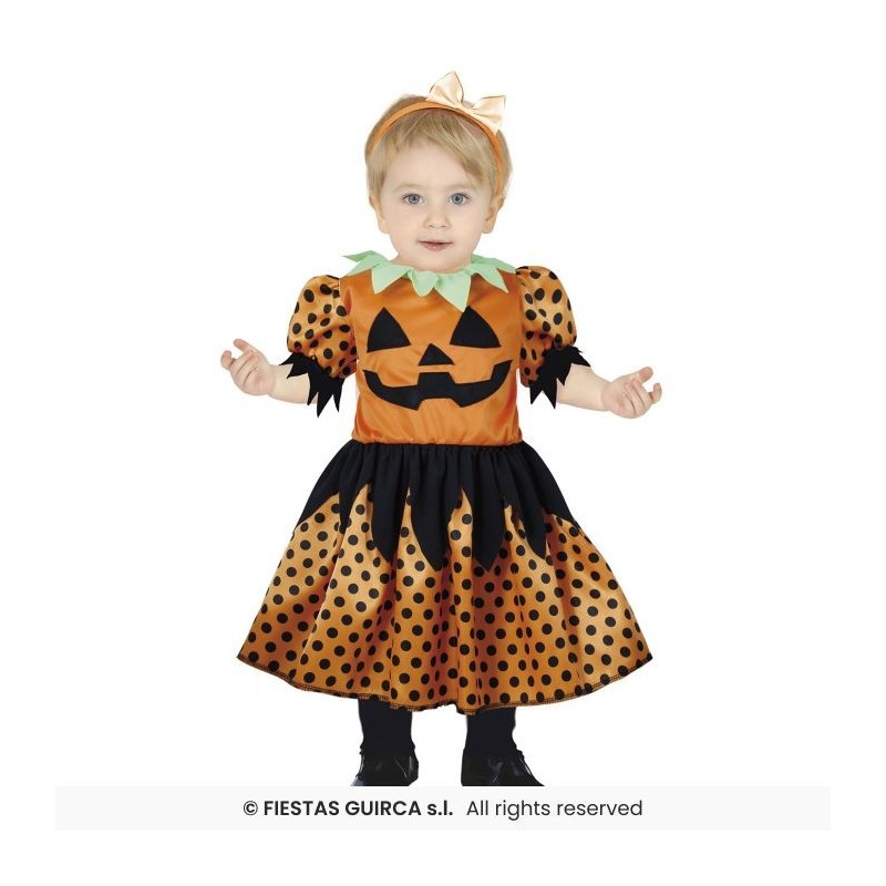 DISFRAZ CALABAZA PRETTY 18-24 Meses