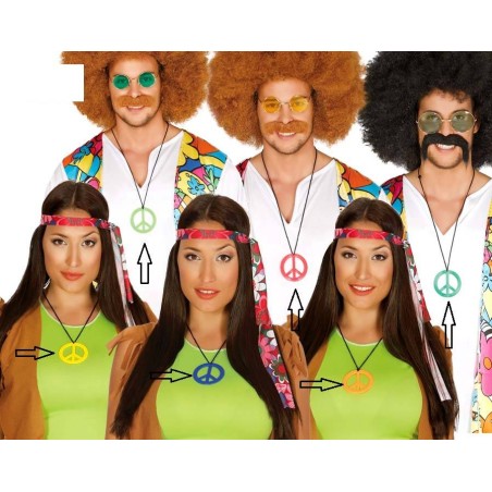 COLGANTE HIPPIE COLORES SURT.7 CMS.