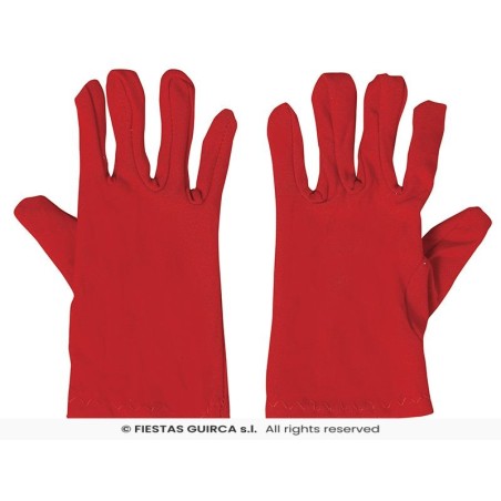 GUANTES INFANTILES ROJOS 18 cm