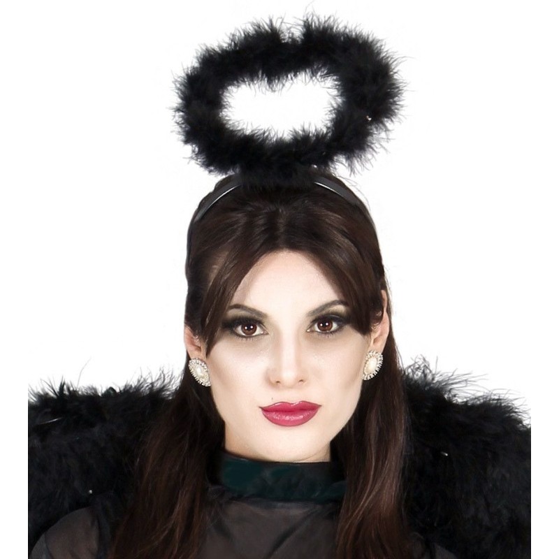 DIADEMA AUREOLA ANGEL NEGRO