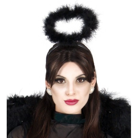 DIADEMA AUREOLA ANGEL NEGRO