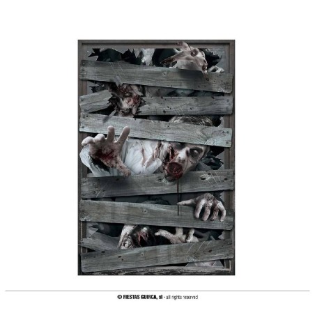 DECORACION WINDOW ZOMBIES 80X120 CMS