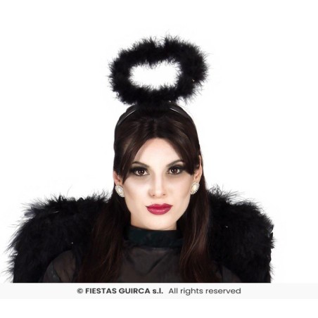 DIADEMA AUREOLA ANGEL NEGRO