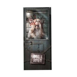 PUERTA DE PSIQUIATRICO DECORATIVA DE 80X 2