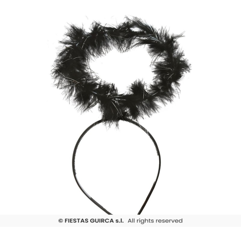 DIADEMA AUREOLA ANGEL NEGRO