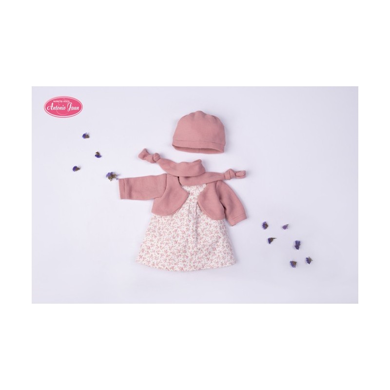 TRAJE MUÑECA REBORN ANTONIO JUAN 52CM (S