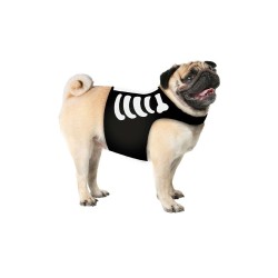 DISFRAZ ESQUELETO HUESOS PARA MASCOTA T. 2