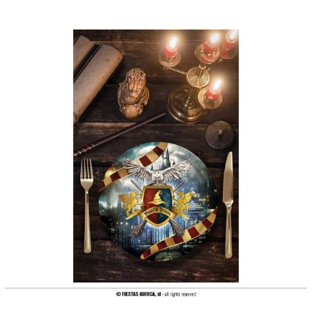 PAQUETE 6 PLATOS MAGIC SCHOOL HARRY POTT