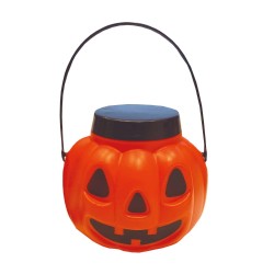 CALABAZA CESTO CON TAPA, 15 CMS. 2
