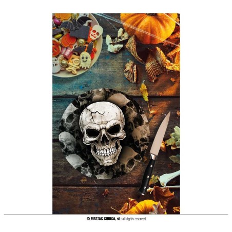 BOLSA 6 PLATOS CALAVERA 23 CMS