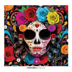 BOLSA 12 SERVILLETAS CATRINA 33X33 CMS 2