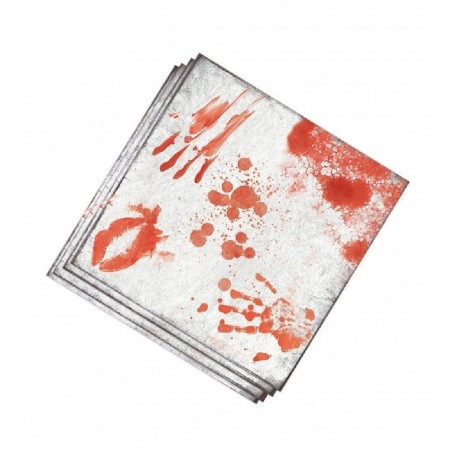 SERVILLETAS CON MANCHAS DE SANGRE DE 33 