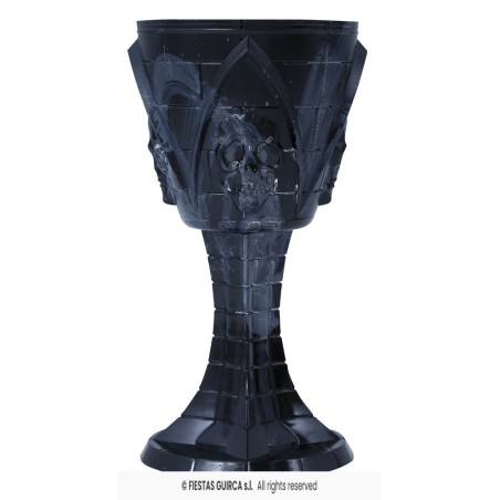 CALIZ CON CALAVERA 19 CMS.
