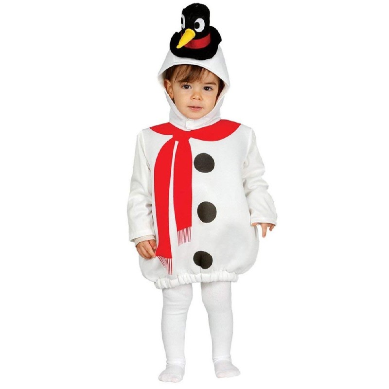 DISFRAZ MUÑECO DE NIEVE BABY 12-24 MESES