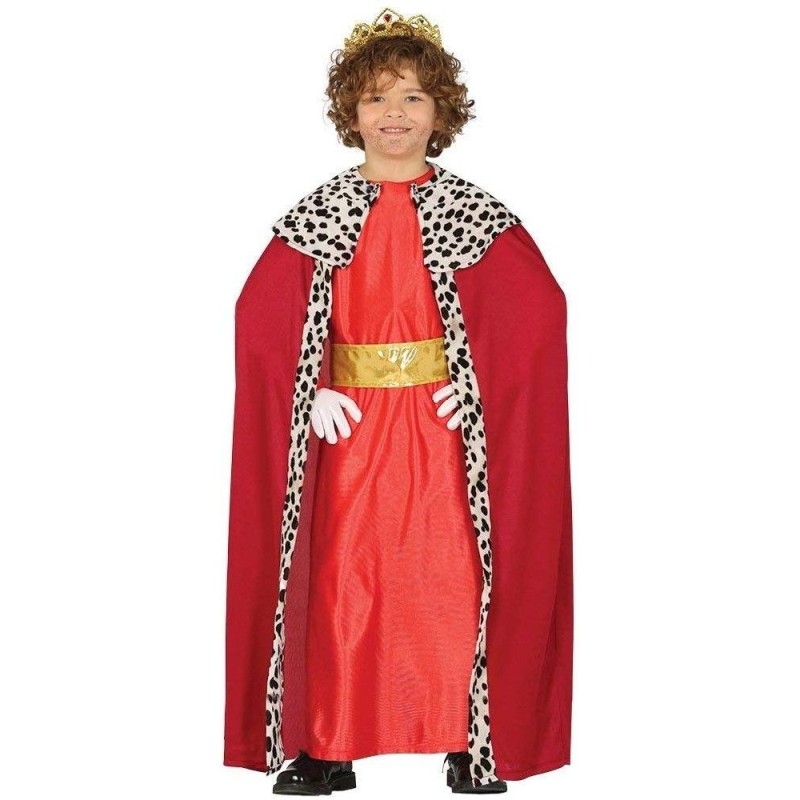 DISFRAZ REY MAGO ROJO 7-9 AÑOS